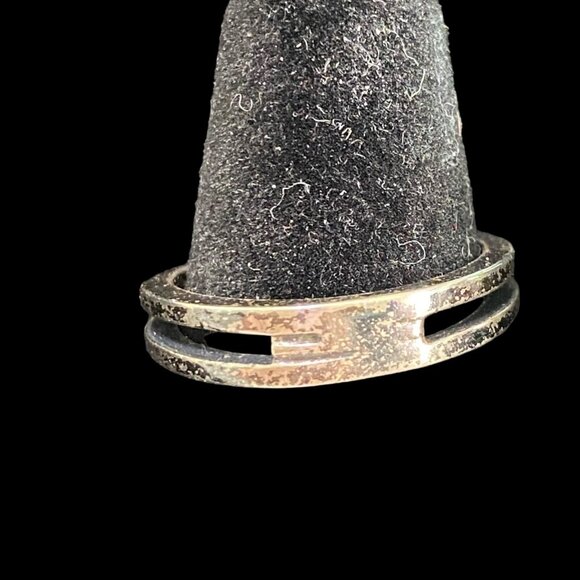 Ring Size 6 Amethyst Faceted 15 mm x 15 mm 5.018 Carats Sterling Silver 925 Vint - Picture 3 of 8